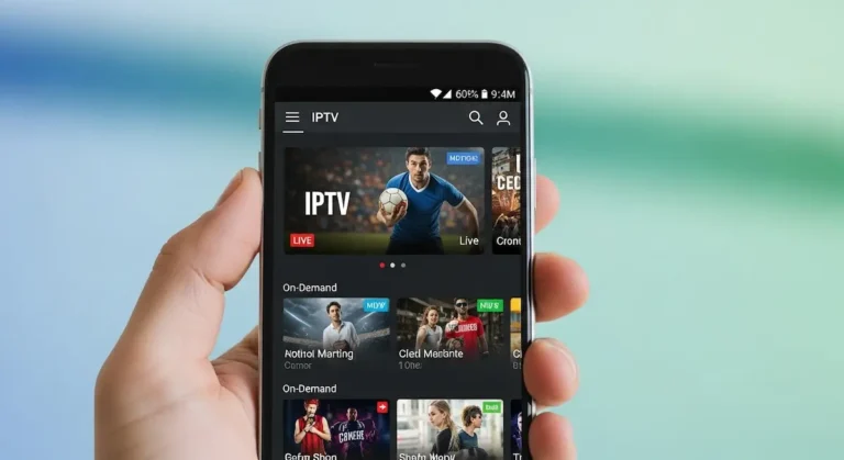 Teste IPTV pelo celular